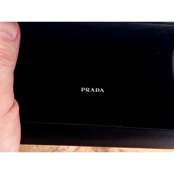 Prada VPR51M 54017 Half Rim Faux Tortoise Shell Glasses No Script Lenses - Picture 13 of 13